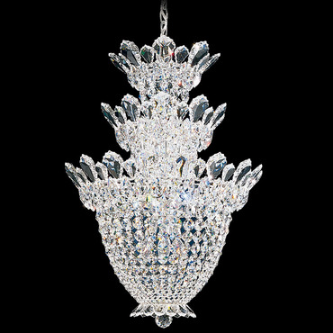 Trilliane Long Chandelier | Schonbek Signature at Lightology Trilliane Long Chandelier