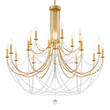 Verdana Grand Chandelier | Schonbek Signature at Lightology Verdana Grand Chandelier
