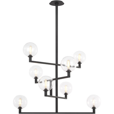 Gambit Chandelier | Visual Comfort Modern at Lightology Gambit Chandelier