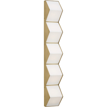 Zig Zag Wall Sconce | Visual Comfort Modern at Lightology Zig Zag Wall Sconce