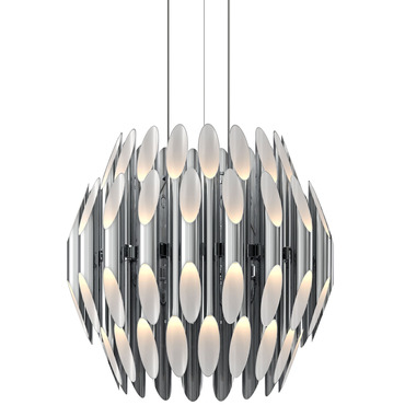 Chimes Chandelier | SONNEMAN - A Way of Light at Lightology Chimes Chandelier