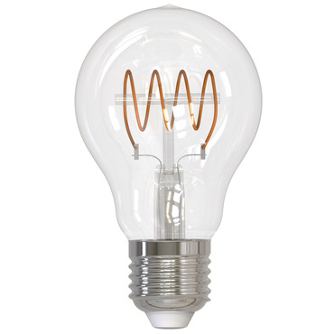 A19 Med Base Curved Filament 4.5W 120V 2100K 80CRI 4-PACK