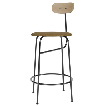 Afteroom Upholstered Seat Bar / Counter Chair