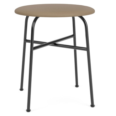 Afteroom Upholstered Stool | Audo Copenhagen at Lightology Afteroom Upholstered Stool