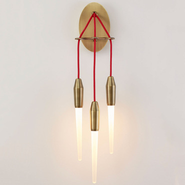 Icicle Triple Wall Sconce | Boyd Lighting at Lightology Icicle Triple Wall Sconce