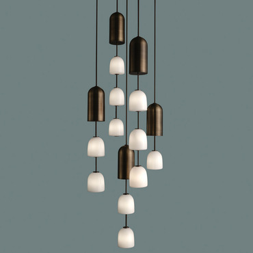 Lily Multi Light Pendant | Boyd Lighting at Lightology Lily Multi Light Pendant