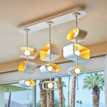 Totem Linear Multi Light Pendant | Boyd Lighting at Lightology Totem Linear Multi Light Pendant