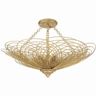 Doral Convertible Ceiling Light | Crystorama at Lightology Doral Convertible Ceiling Light