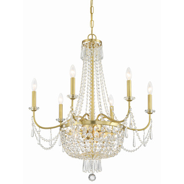 Haywood Chandelier | Crystorama at Lightology Haywood Chandelier
