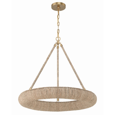 Oakley Ring Chandelier | Crystorama at Lightology Oakley Ring Chandelier
