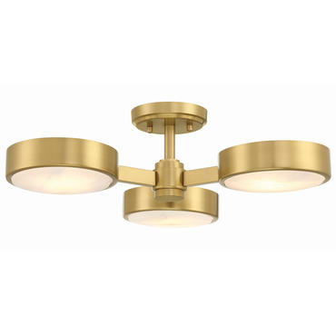 Orson Ceiling Light | Crystorama at Lightology Orson Ceiling Light