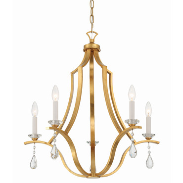 Perry Chandelier | Crystorama at Lightology Perry Chandelier