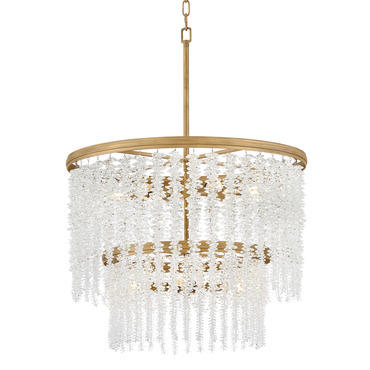 Rubina Tiered Chandelier | Fredrick Ramond at Lightology Rubina Tiered Chandelier
