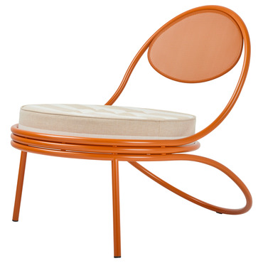 Copacabana Outdoor Lounge Chair | Gubi at Lightology Copacabana Outdoor Lounge Chair