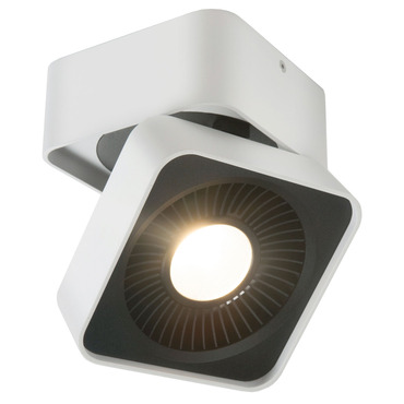 Solo Square Adjustable Ceiling Spot Light | Kuzco Lighting at Lightology Solo Square Adjustable Ceiling Spot Light