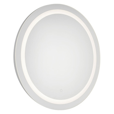 Hillmont Lighted Mirror | Kuzco Lighting at Lightology Hillmont Lighted Mirror