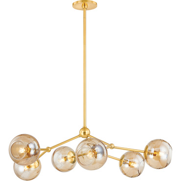 Trixie Chandelier | Mitzi at Lightology Trixie Chandelier