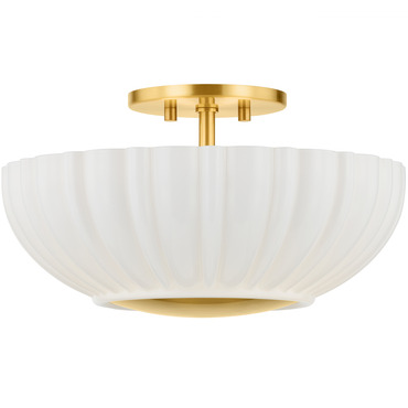 Anne Semi Flush Ceiling Light | Mitzi at Lightology Anne Semi Flush Ceiling Light