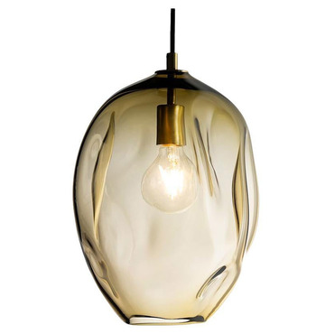 Wabi Smoky Long Pendant | Siemon & Salazar at Lightology Wabi Smoky Long Pendant