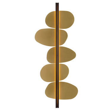 Strate Stone Wall Sconce | CVL Luminaires at Lightology Strate Stone Wall Sconce