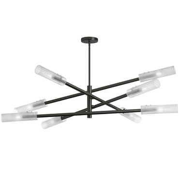 Wand Linear Pendant with Shades | Dainolite at Lightology Wand Linear Pendant with Shades