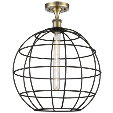 Lake Placid Semi Flush Ceiling Light