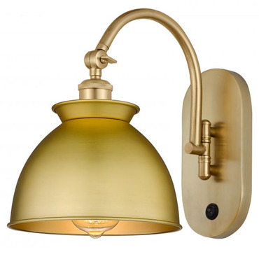 Adirondack Curved Arm Wall Light