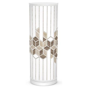 Cube Tube Table Lamp | Jef Designs at Lightology Cube Tube Table Lamp