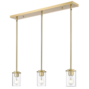 Thayer Linear Multi Light Pendant | Z-Lite at Lightology Thayer Linear Multi Light Pendant