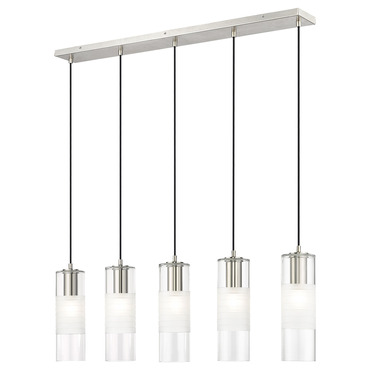 Alton Linear Multi Light Chandelier | Z-Lite at Lightology Alton Linear Multi Light Chandelier