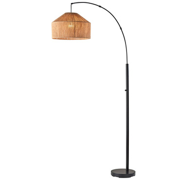 Amalfi Arc Floor Lamp | Adesso Corp. at Lightology Amalfi Arc Floor Lamp