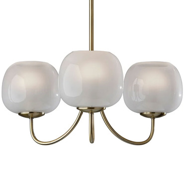 Magnolia Chandelier | Adesso Corp. at Lightology Magnolia Chandelier