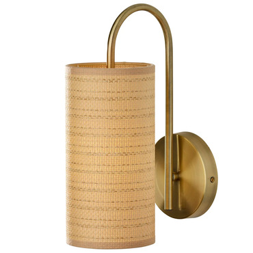 Mendoza Wall Sconce | Adesso Corp. at Lightology Mendoza Wall Sconce