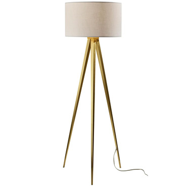 Director Floor Lamp | Adesso Corp. at Lightology Director Floor Lamp