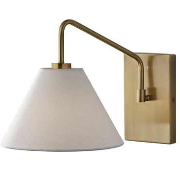 Finley Tapered Wall Sconce | Adesso Corp. at Lightology Finley Tapered Wall Sconce
