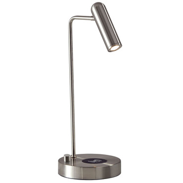 Kaye Desk Lamp with Charging Port | Adesso Corp. at Lightology Kaye Desk Lamp with Charging Port