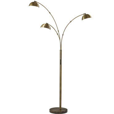 Bolton 3-Arms Color-Select Floor Lamp | Adesso Corp. at Lightology Bolton 3-Arms Color-Select Floor Lamp
