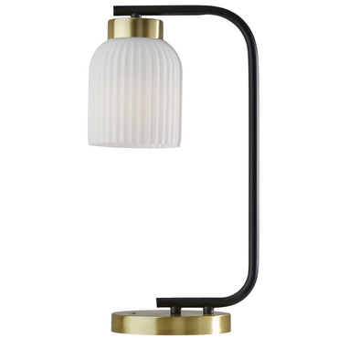 Textured Glass Desk Lamp