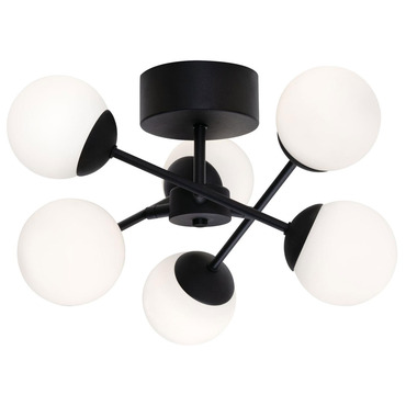 Pearl Semi Flush Ceiling Light | AFX at Lightology Pearl Semi Flush Ceiling Light