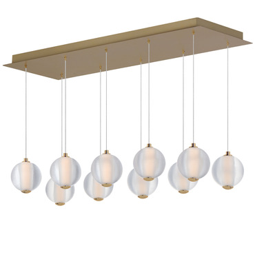 Rhythm Multi Light Linear Pendant | Et2 at Lightology Rhythm Multi Light Linear Pendant