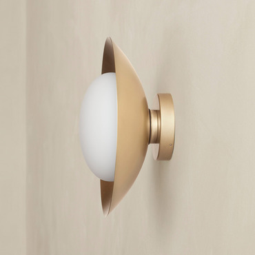 Brass Arundel Mushroom Outdoor Surface Mount
