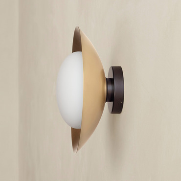 Brass Arundel Mushroom Outdoor Surface Mount