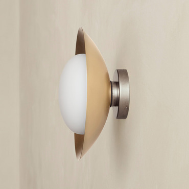 Brass Arundel Mushroom Outdoor Surface Mount