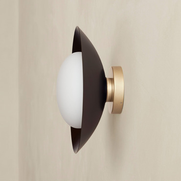 Brass Arundel Mushroom Outdoor Surface Mount