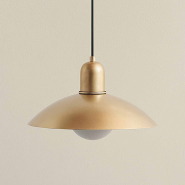 Brass Arundel Orb Outdoor Pendant