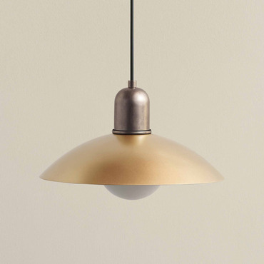 Brass Arundel Orb Outdoor Pendant
