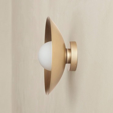 Brass Arundel Orb Outdoor Surface Mount