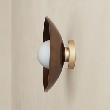 Brass Arundel Orb Outdoor Surface Mount | In Common With at Lightology Brass Arundel Orb Outdoor Surface Mount