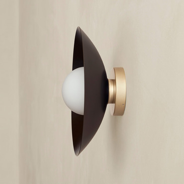 Brass Arundel Orb Outdoor Surface Mount
