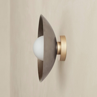 Brass Arundel Orb Outdoor Surface Mount